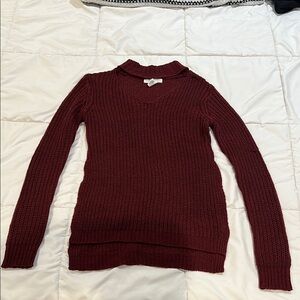 Women's Burgundy Sweater
